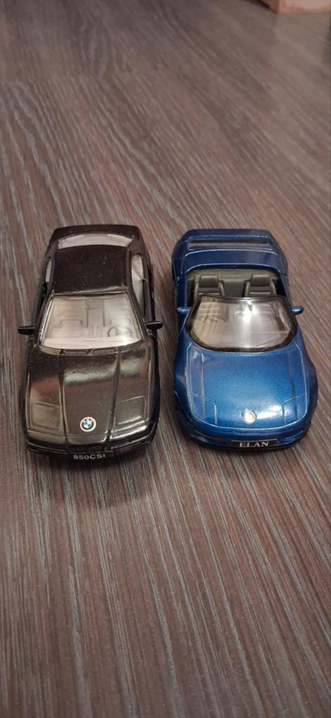 Bmw 850 csi. Lotus elan., Verzenden, Bburago
