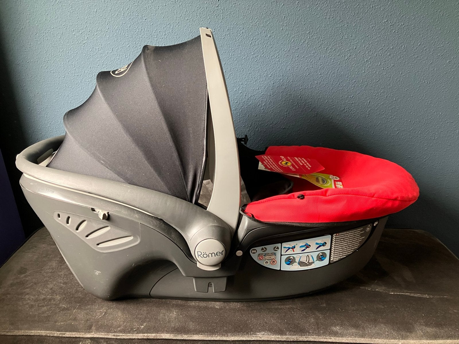 Römer Baby-Safe Sleeper autostoel/reiswieg 0-10 kg, Romer, Slaapstand, Ophalen, 0 t/m 10 kg