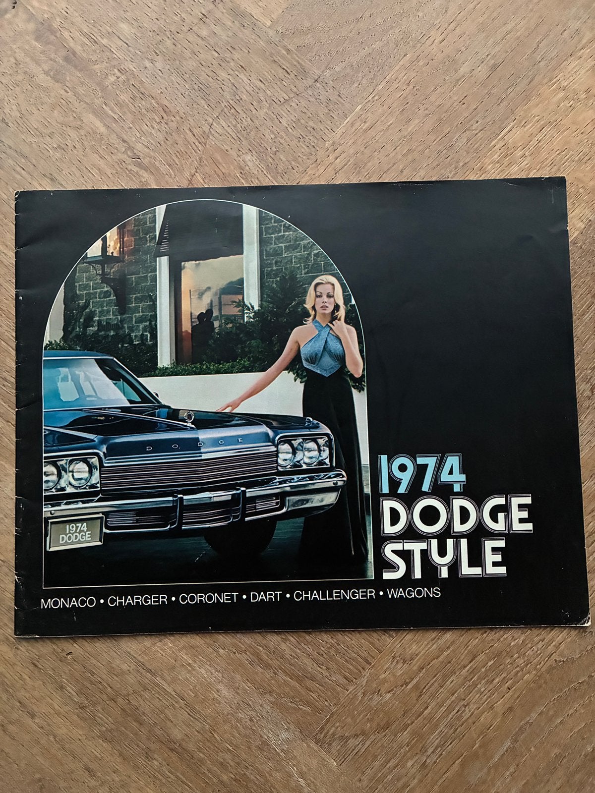 1974 Dodge brochure, Verzenden, Zo goed als nieuw, Overige merken