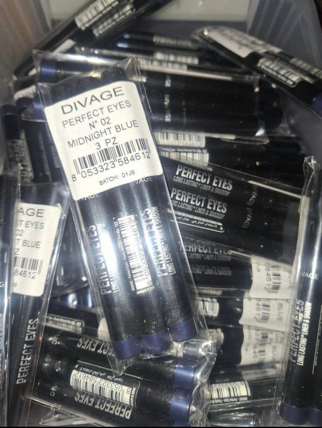 partij nieuwe divage perfect eyes liner shadow (advr 464), Ogen, Blauw, Nieuw, Ophalen of Verzenden