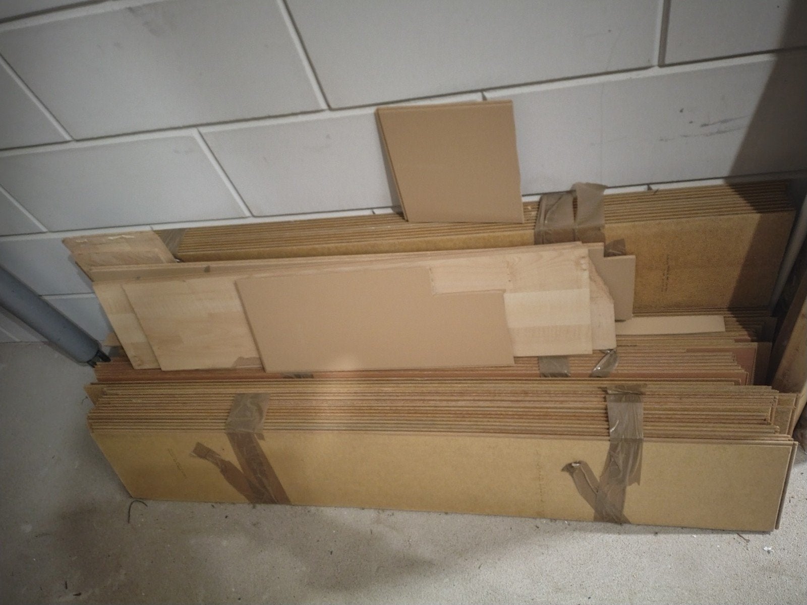 IKEA Slätten Laminaatvloer - ca. 30 m², Doe-het-zelf en Verbouw, Gebruikt, 50 tot 150 cm, Ophalen of Verzenden, 10 m² of meer
