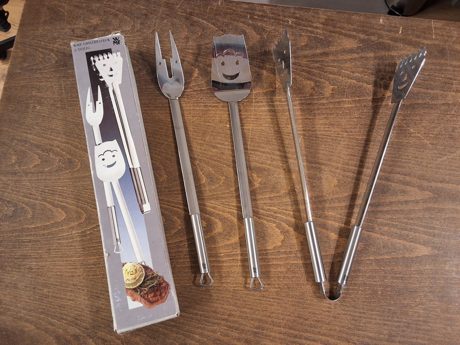 Vintage WMF Barbecue Grillset - Nieuwstaat, Ophalen of Verzenden, Nieuw, WMF