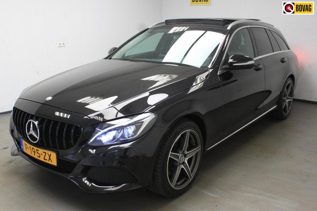 Mercedes-Benz C-klasse Estate 220 CDI Prestige PANORAMADAK !, Auto's, Mercedes-Benz, Achterwielaandrijving, Euro 6, 4 cilinders