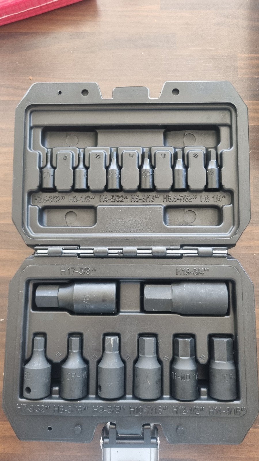 Impact Inbus Set / Kracht Inbus Set INCH maten, Ophalen of Verzenden, Zo goed als nieuw