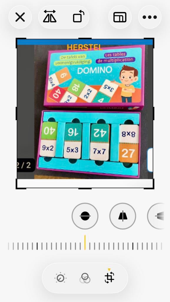 Te koop , Domino voor  kinderen.€ 1,95, Ophalen of Verzenden, Zo goed als nieuw
