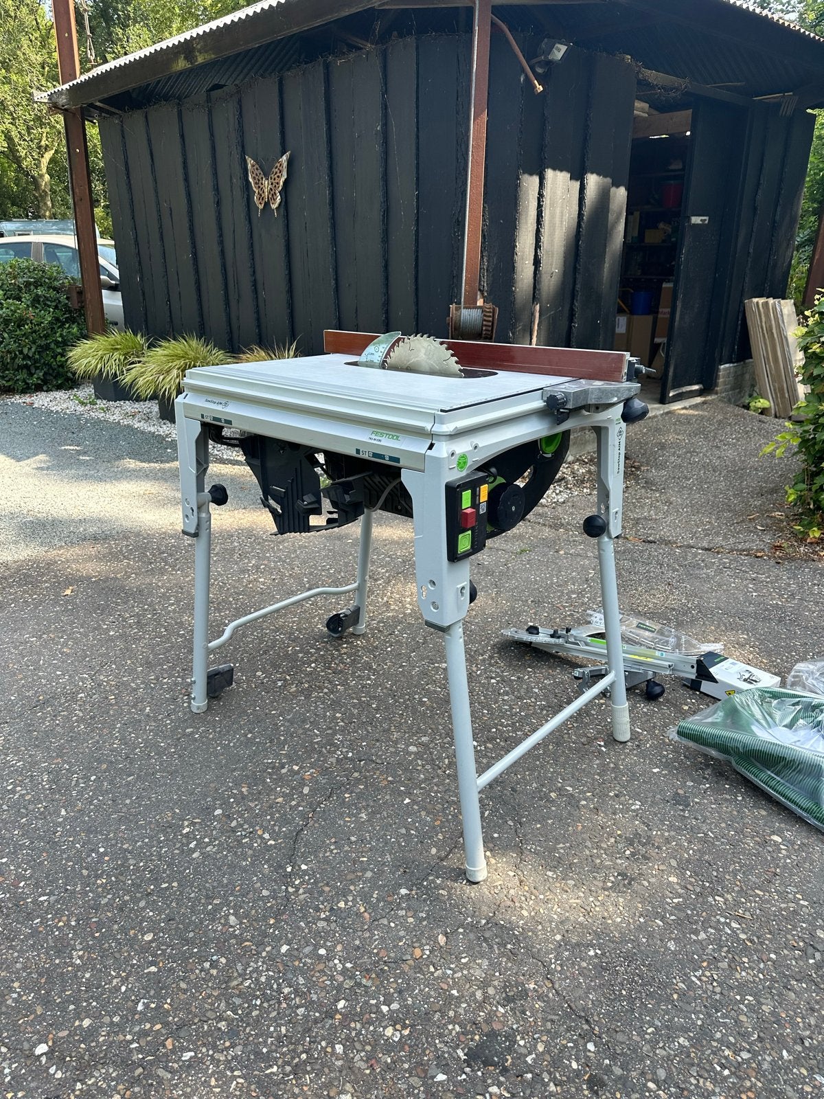 Festool SawStop TKS 80 Tafelzaag - Nieuwstaat, Ophalen, Gebruikt, Cirkelzaag, 70 mm of meer