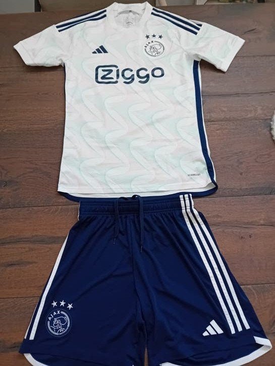 Ajax tenue, nieuwstaat, Maat S, Ophalen of Verzenden, Zo goed als nieuw, Set