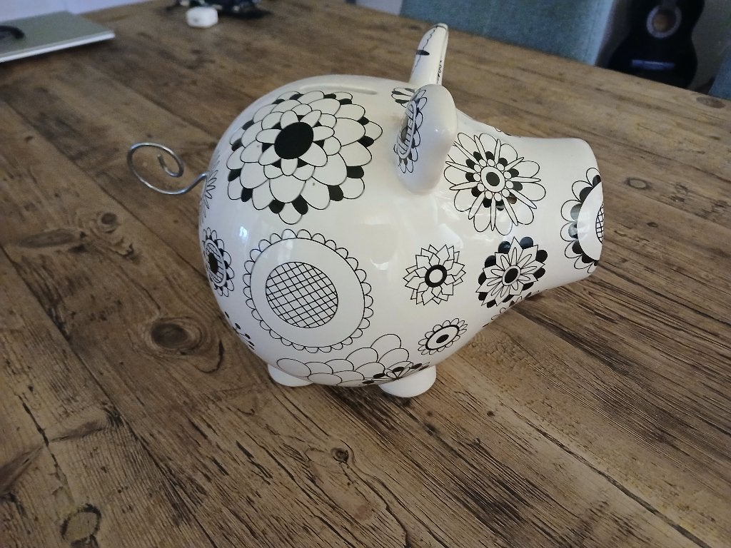 Spaarvarken Oink, Verzamelen, Spaarpotten, Ophalen of Verzenden, Zo goed als nieuw, Steen, Aardewerk of Keramiek, Dier