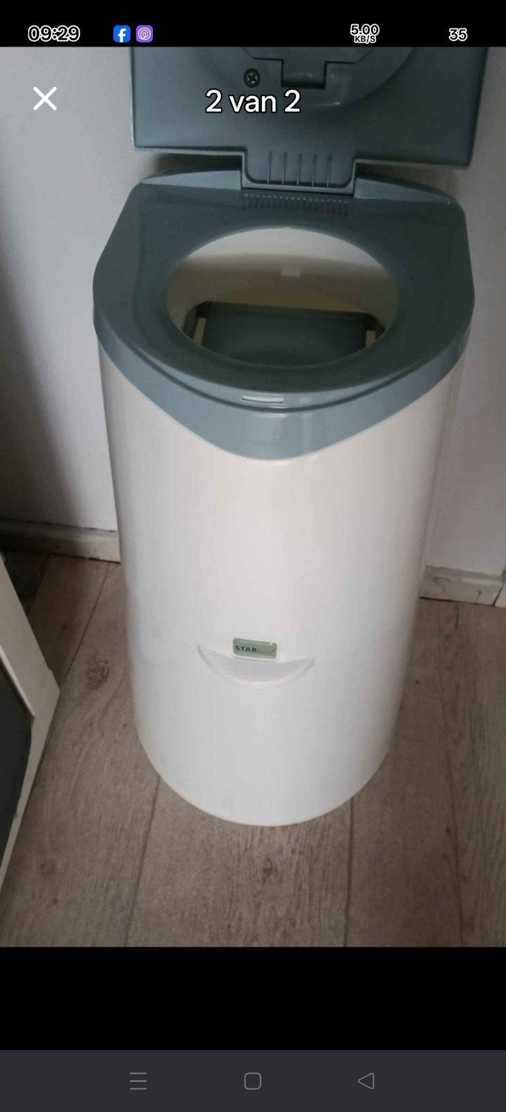Geurloze luier emmer met koolstoffilter, Kinderen en Baby's, Badjes en Verzorging, Ophalen, Sangenic, Gebruikt, Luieremmer