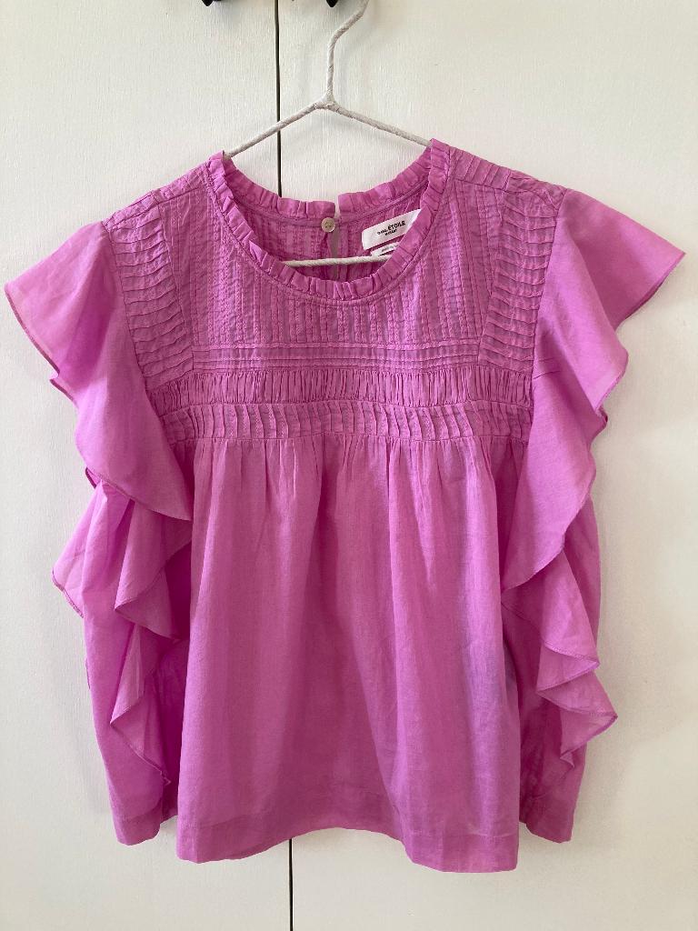 Isabel Marant Etoile blouse roze mt 36 NIEUW, Kleding | Dames, Blouses en Tunieken, Nieuw, Ophalen of Verzenden, Roze, Maat 36 (S)