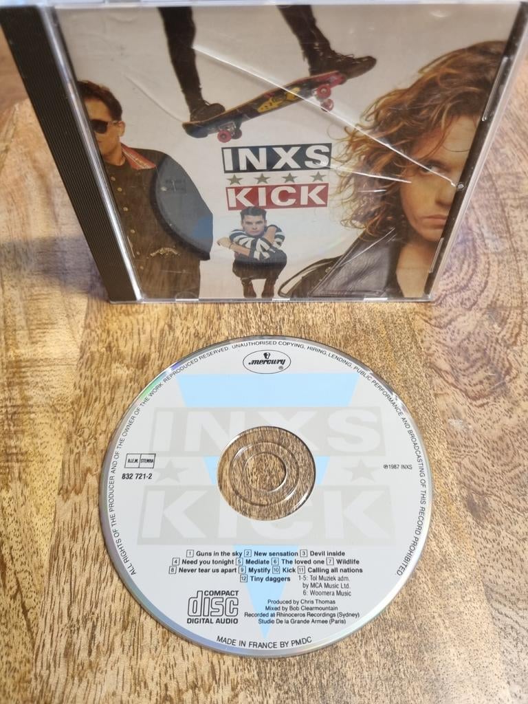 Cd INXS – Kick, Ophalen of Verzenden, Zo goed als nieuw, Poprock