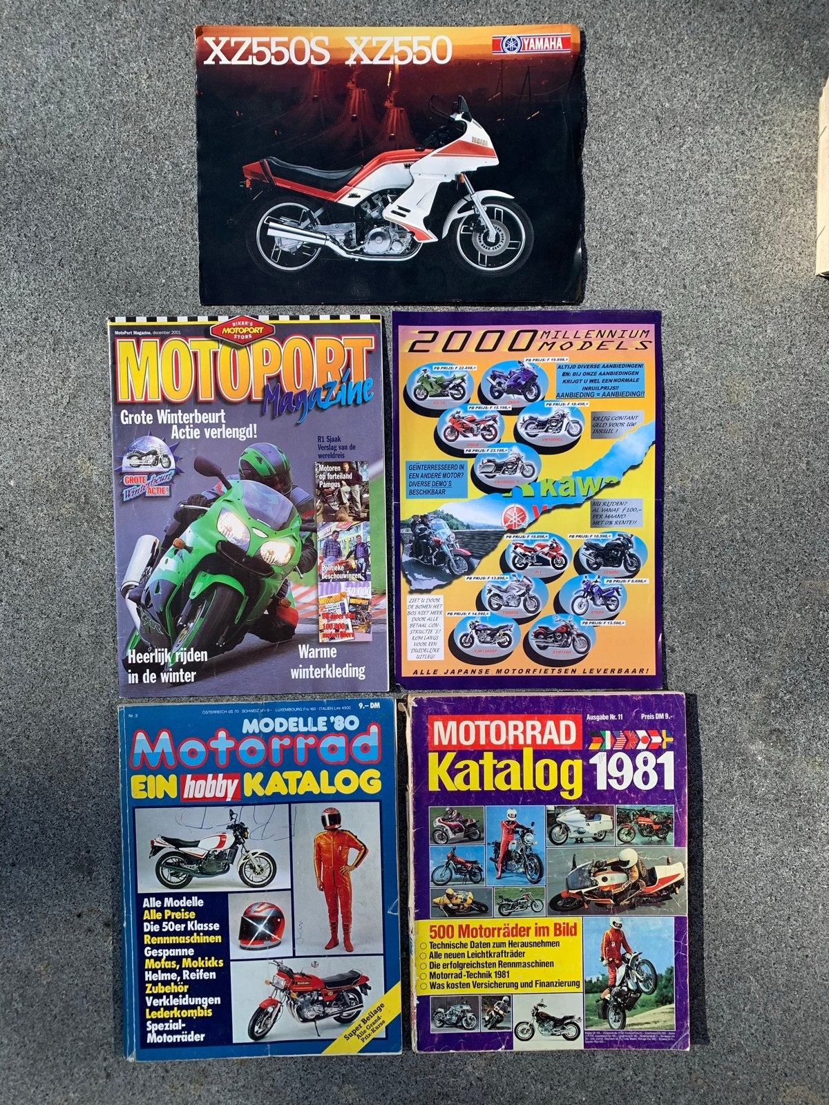 Diverse motortijdschriften en catalogi (Yamaha, Motorsport), Ophalen of Verzenden, Gelezen, Algemeen
