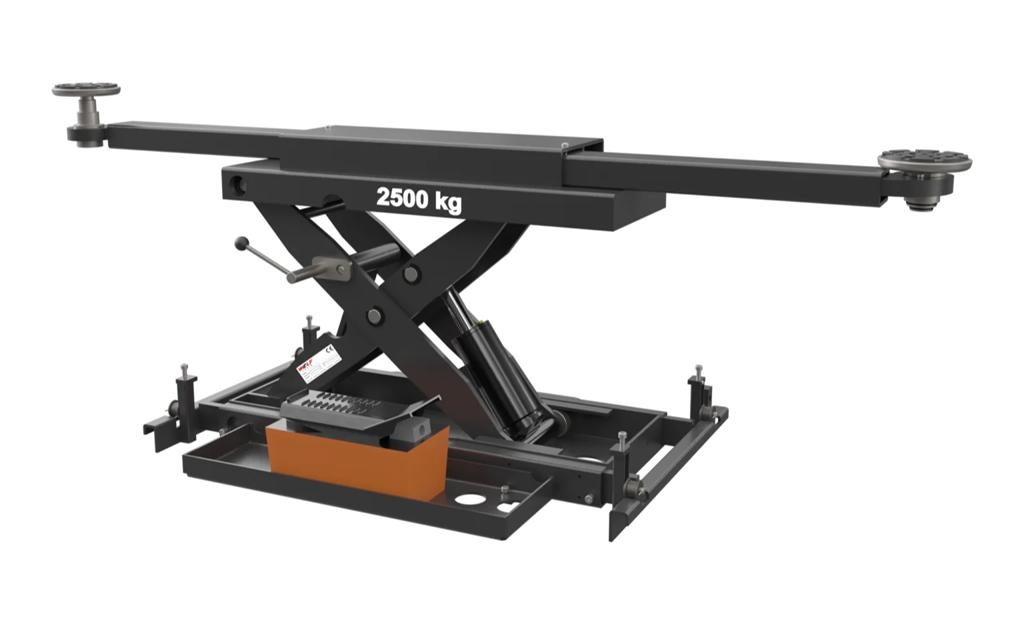 Luchthydraulische brugkrik 2500 kg / Nieuw, Ophalen, Nieuw, Hydraulisch, Garagekrik
