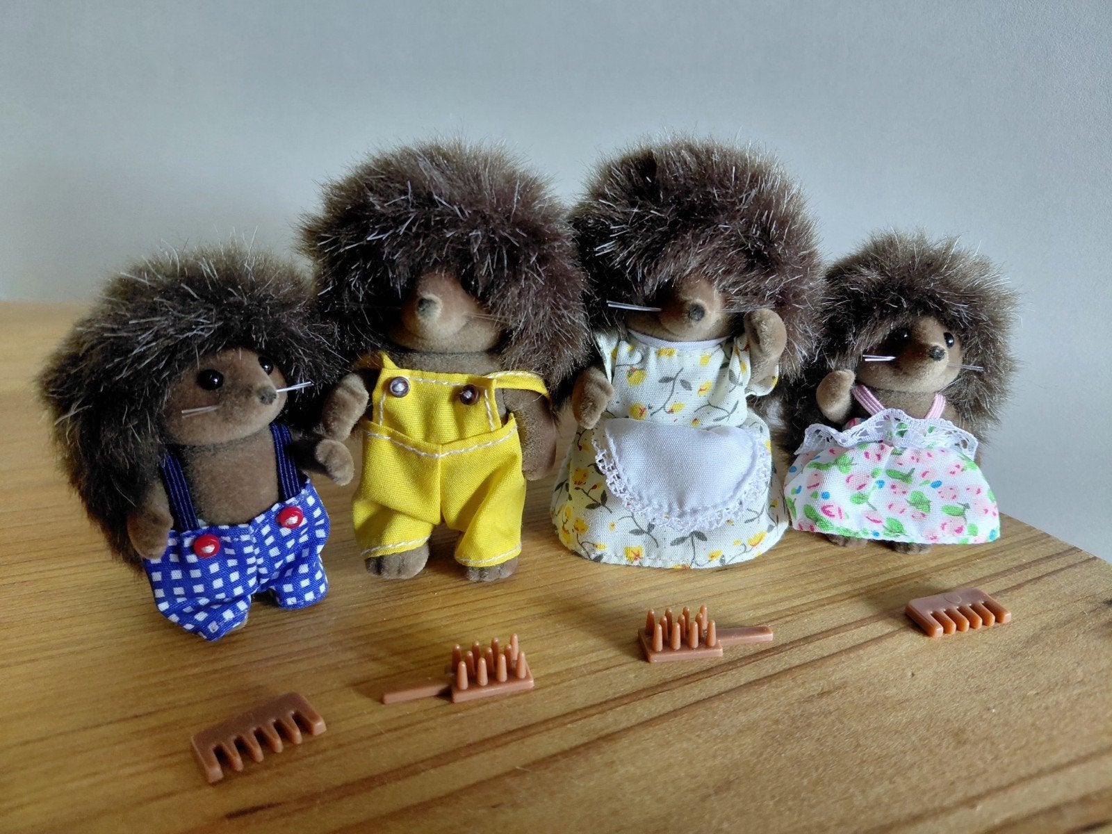 Sylvanian Families egel familie compleet, Ophalen of Verzenden, Zo goed als nieuw, Poppenhuis