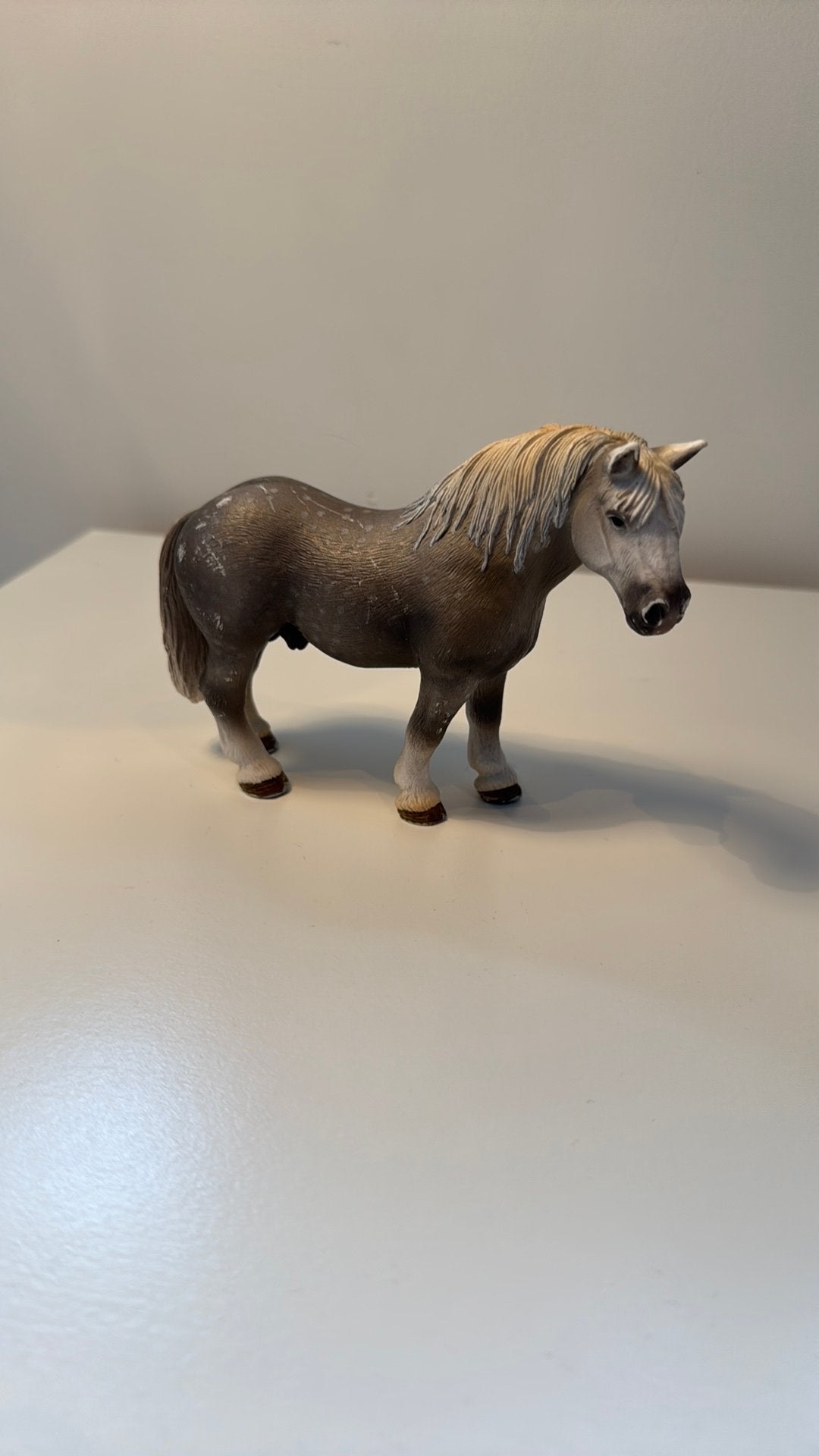 Schleich Percheron hengst 13623, Ophalen of Verzenden, Gebruikt