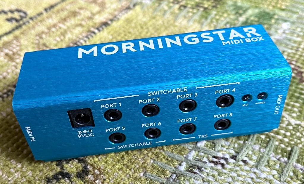 Morningstar MIDI box, Muziek en Instrumenten, Midi-apparatuur, Zo goed als nieuw, Ophalen of Verzenden