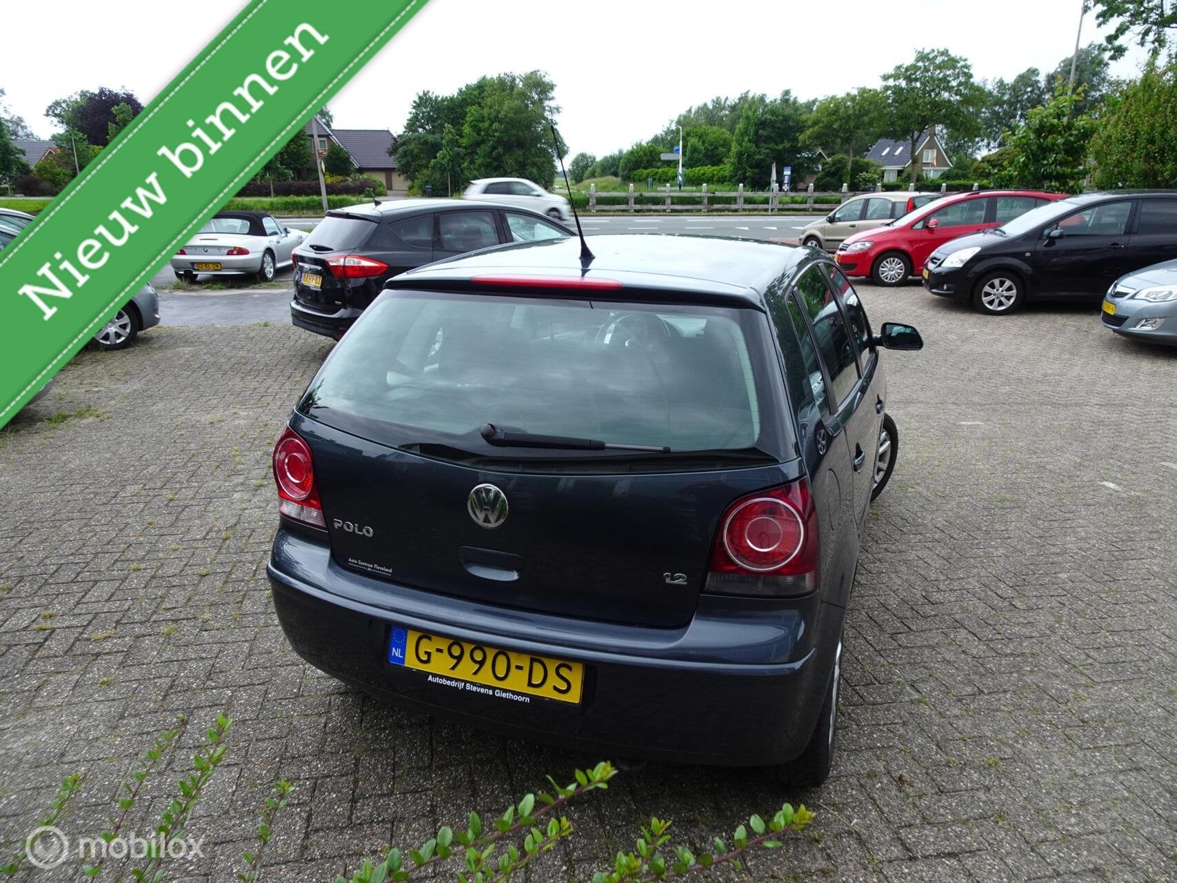 Volkswagen Polo 1.2-12V Comfortline -VOLLEDIG GEDOCUMENTEERD, Voorwielaandrijving, Stof, 540 kg, Bedrijf