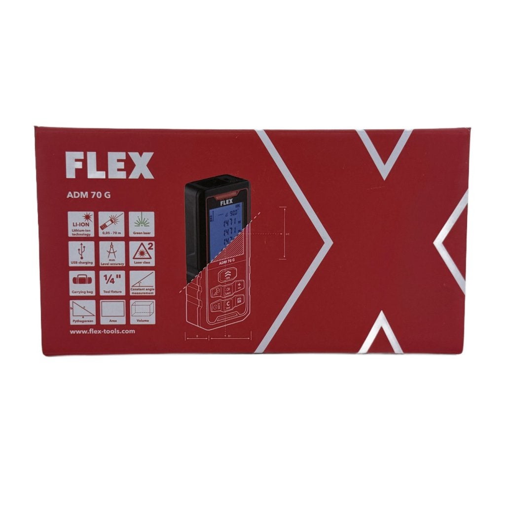 Flex ADM 70 G Laser Afstandsmeter op accu | Als nieuw, Flex Ltd., Zo goed als nieuw, https://flex.com/contact-us, Nobelstraat 10, 5807 GA Oostrum LB, Limburg, Nederland