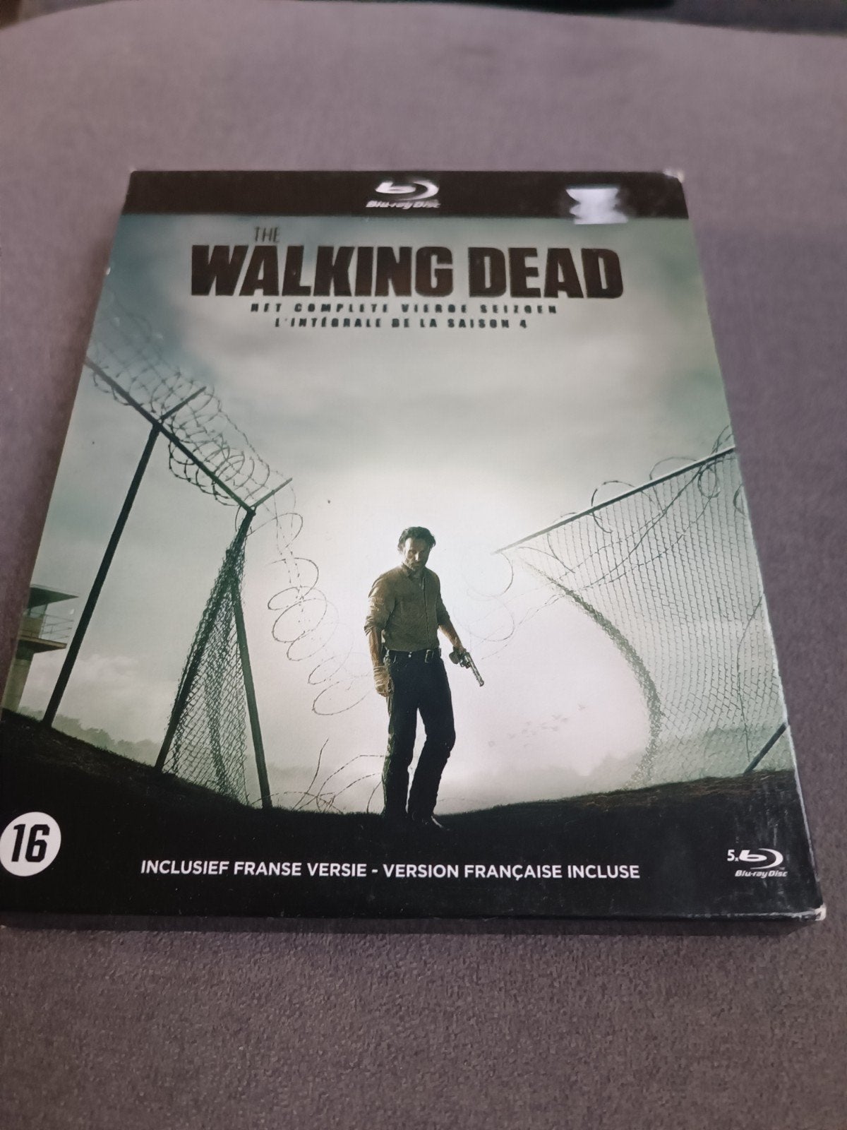 The Walking Dead seizoen 4 - bluray, Ophalen of Verzenden, Zo goed als nieuw, Horror