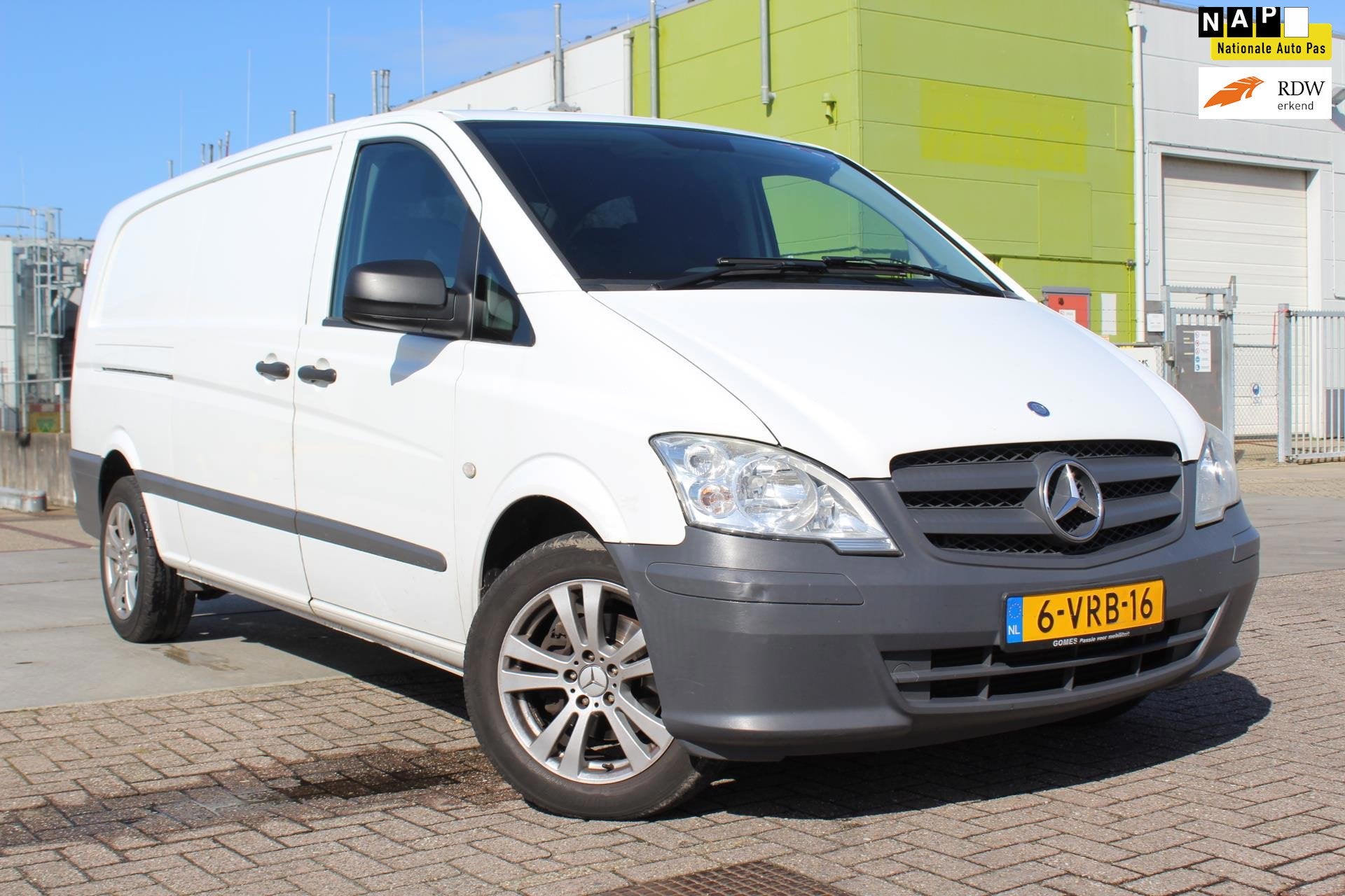 Mercedes-Benz Vito 113 CDI 343 lang airco nap trekhaak, Auto's, Bestelauto's, 13 km/l, Euro 5, 4 cilinders, 1922 kg