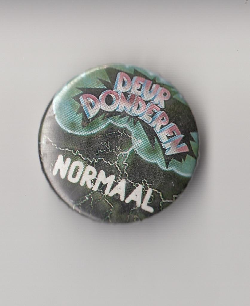 Normaal de Band Deur Donderen Deurdonderen, Gebruikt, Niet vindbaar, Niet vindbaar, Speldje of Pin