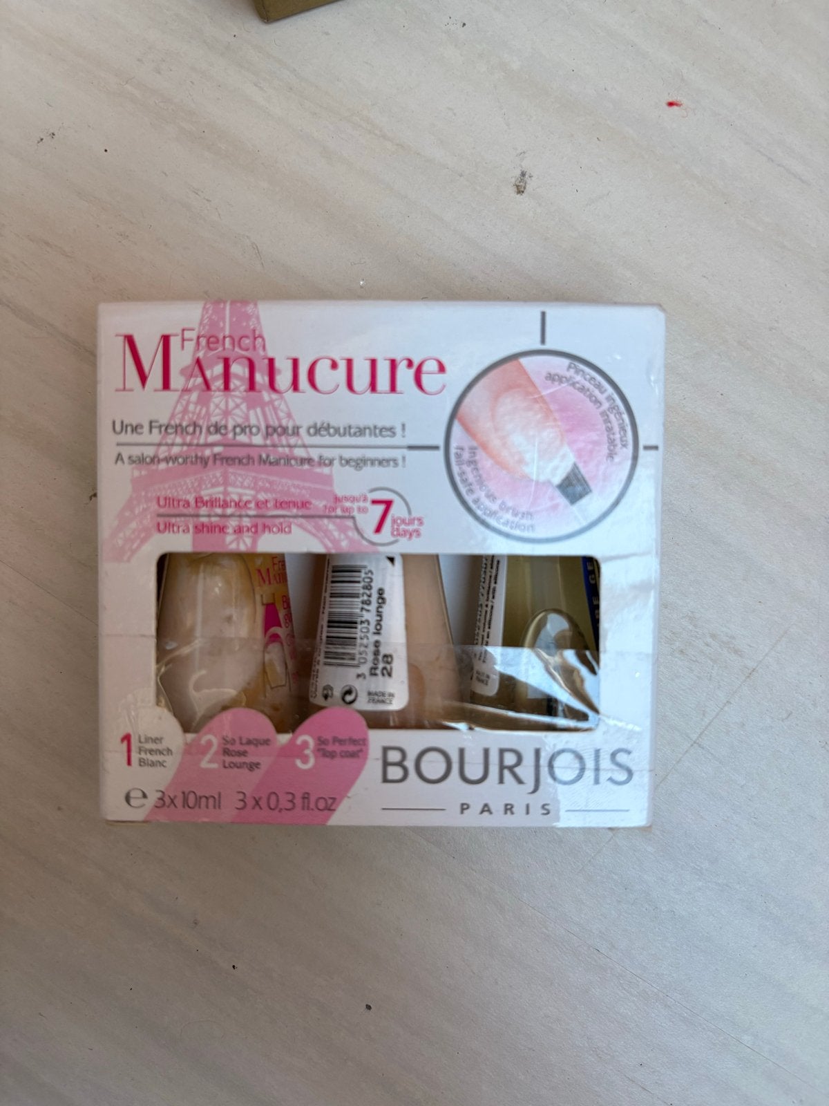 Nieuw Bourjois French Manicure Nagellak Setje, Verzenden, Nieuw, Overige typen