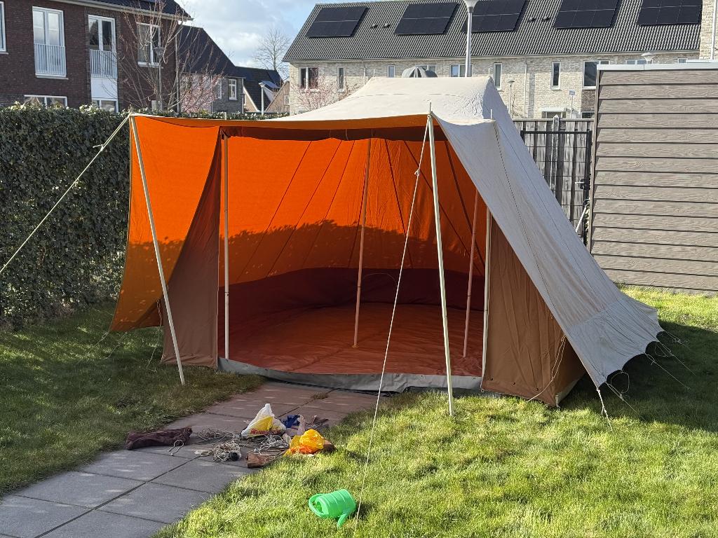 De Waard tent, Caravans en Kamperen, Tenten, Ophalen, Gebruikt, Tot en met 6