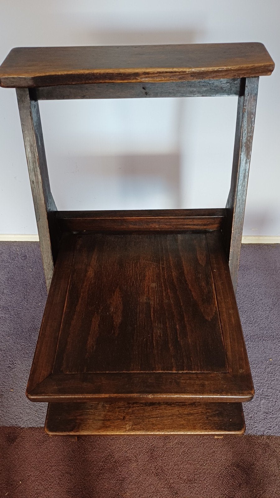 Antieke houten bidstoel, Ophalen of Verzenden