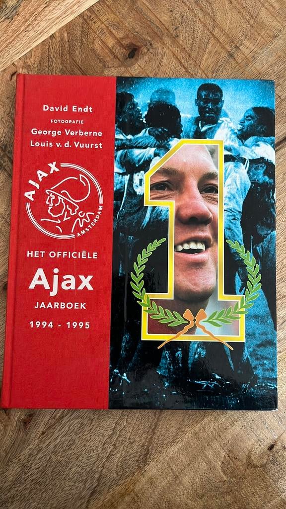Ajax jaarboek 1994-1995, Boeken, Sportboeken, Ophalen of Verzenden, Zo goed als nieuw