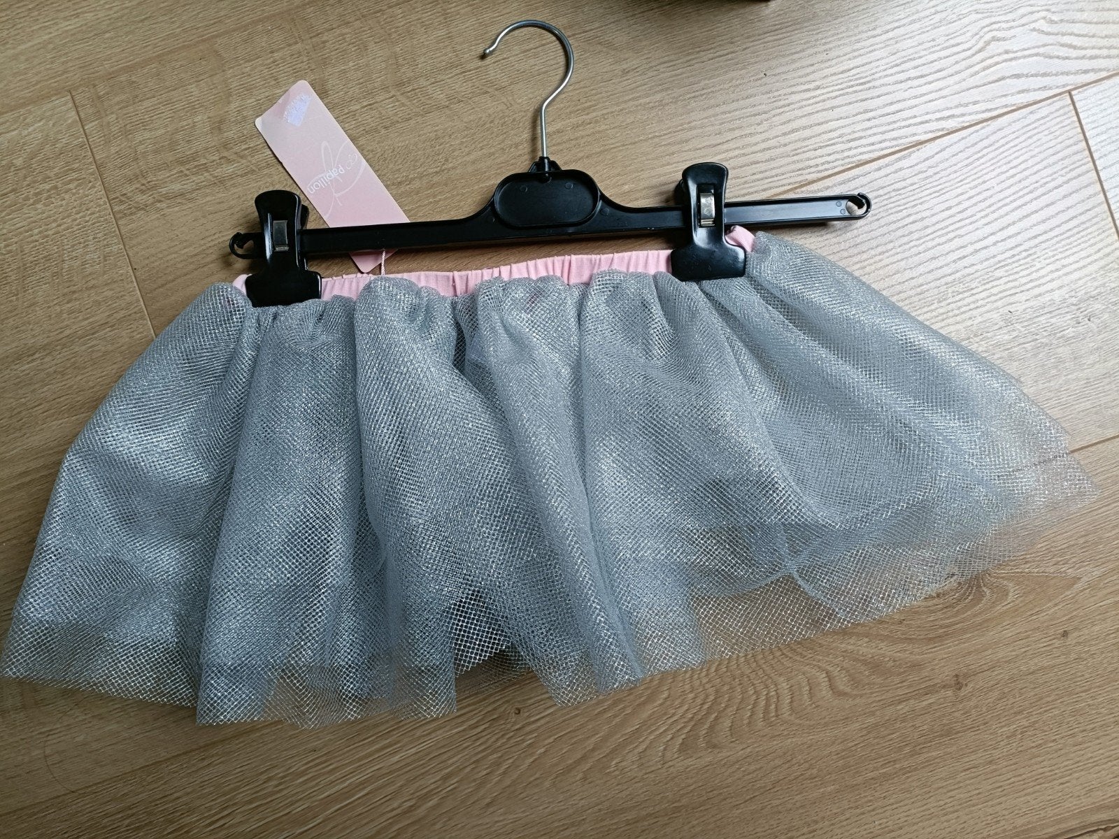 Papillon Ballet Tutu Rok Zilver Maat 10 (134), Ophalen of Verzenden, Nieuw, Kleding