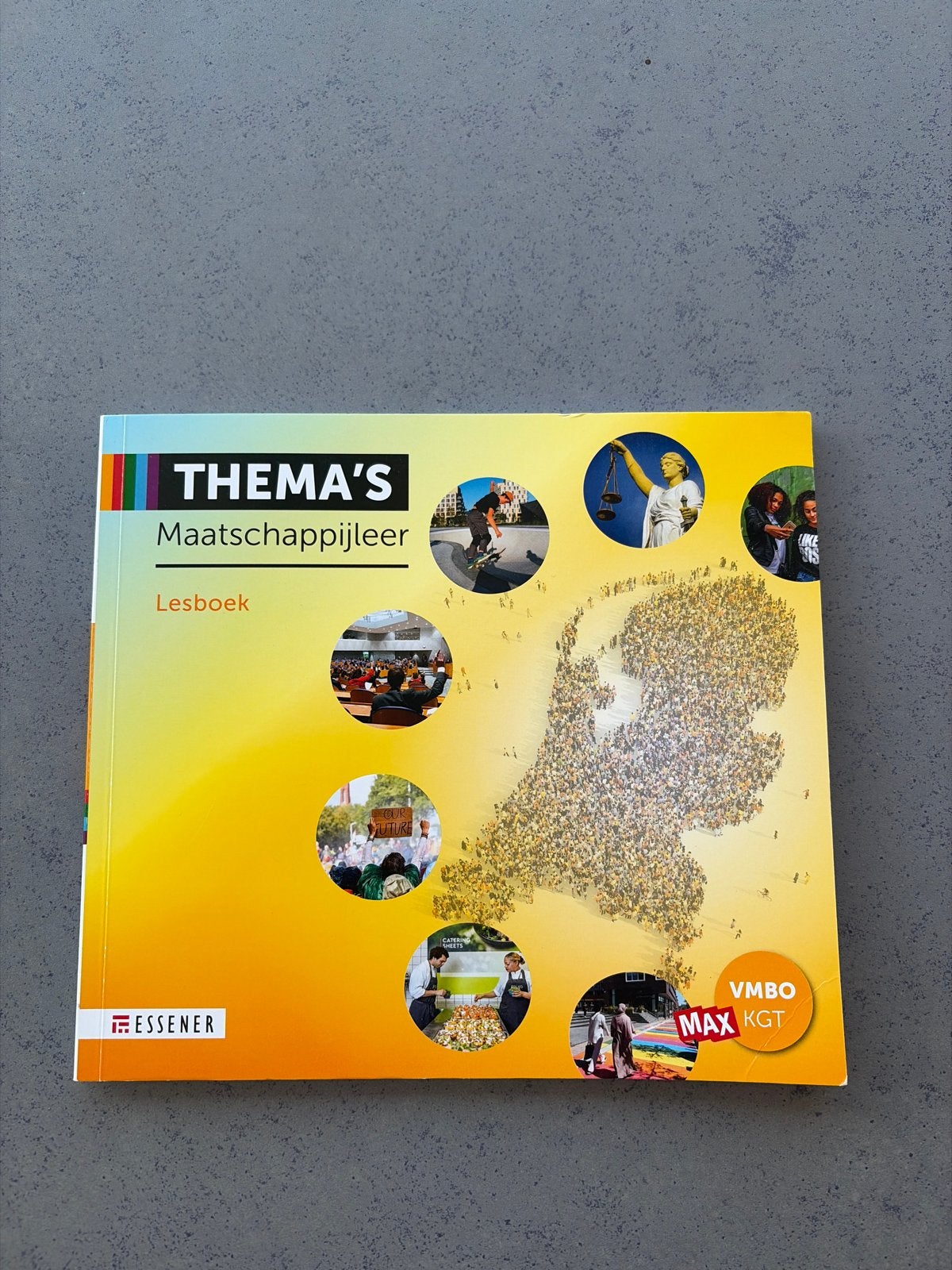 Lesboek Maatschappijleer VMBO-T & KGT Leerjaar 4, Verzenden, Gamma, Zo goed als nieuw, MBO