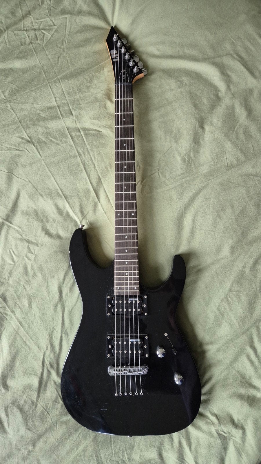 ESP LTD M-10 Zwart, Ophalen of Verzenden, Gebruikt, Solid body, Overige merken