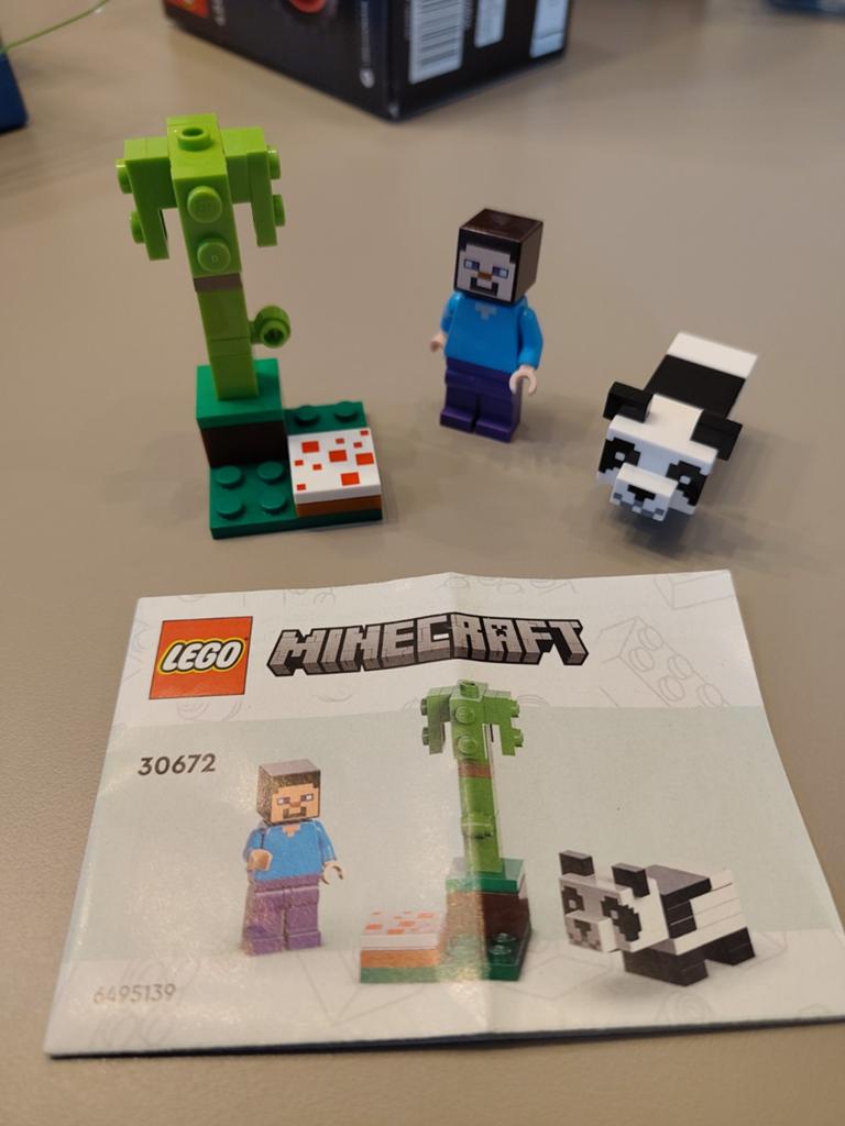 Lego Minecraft kleine setjes 2x €3 p/st, 2 voor €5, Minecraft, Lego, Ophalen of Verzenden, Zo goed als nieuw