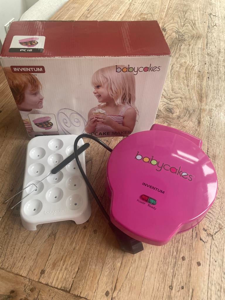 Popcake maker, Ophalen of Verzenden, Zo goed als nieuw, Cupcakes, Bakvorm