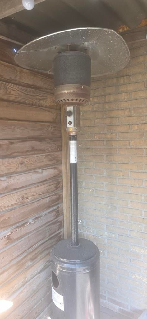 Terrasverwarming op gas, Ophalen