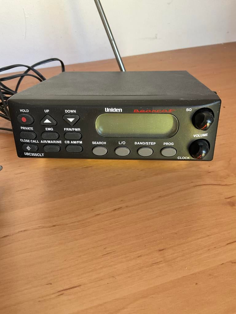 Uniden Bearcat UBC355CLT Scanner Ontvanger, Ophalen of Verzenden, Zo goed als nieuw, Ontvanger
