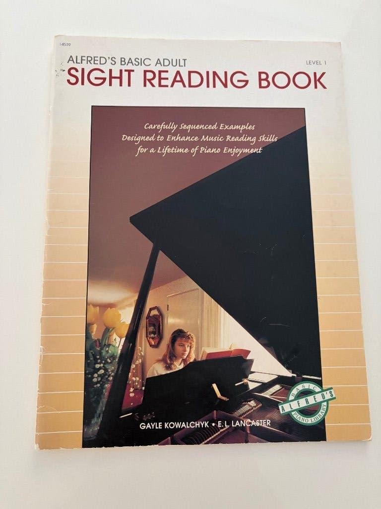 Alfred's sight reading book, Overige genres, Les of Cursus, Ophalen of Verzenden, Zo goed als nieuw