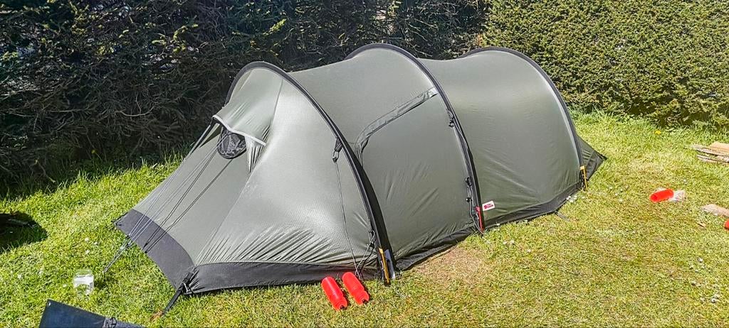 Fjallraven Keb Endurance 3 tent, Caravans en Kamperen, Tenten, Ophalen of Verzenden, Zo goed als nieuw, Tot en met 3