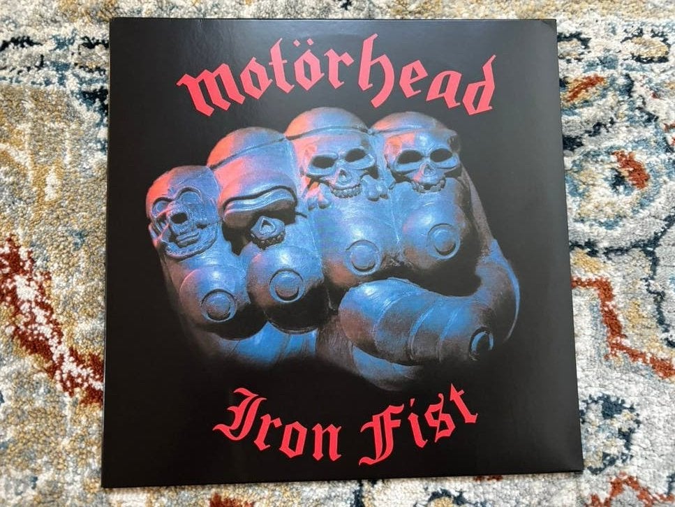 Motörhead - Iron Fist LP, Cd's en Dvd's, Vinyl | Rock, LP, Hard Rock, Ophalen of Verzenden, Zo goed als nieuw