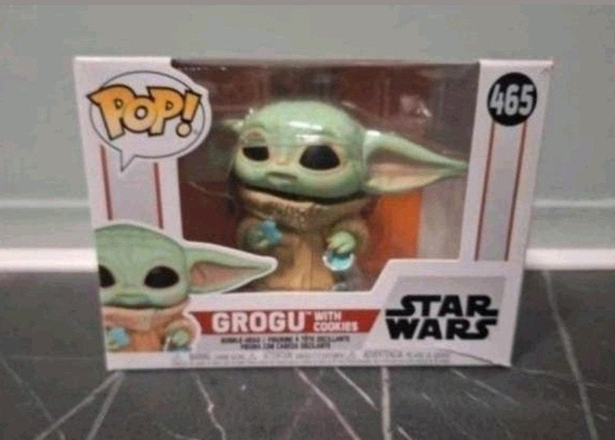 Grogu with Cookies funko pop, Ophalen of Verzenden, Actiefiguurtje