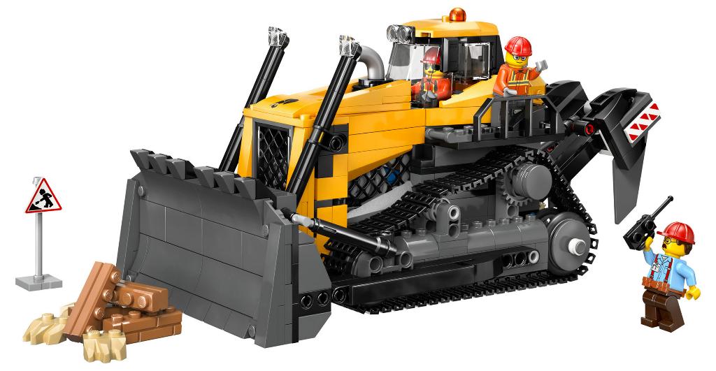 LEGO City 60466 Gele BullDozer 682 delig, Ophalen of Verzenden, Nieuw, Complete set, Lego