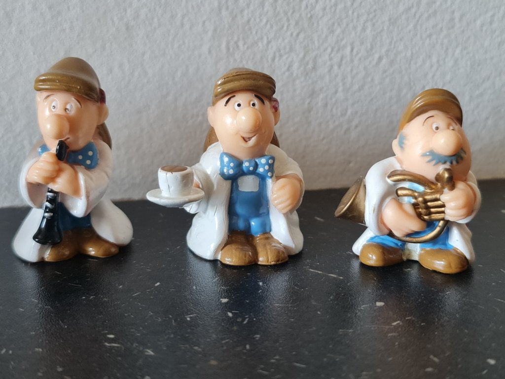 6 Tetley Figuren - England - 1995, Ophalen of Verzenden, Zo goed als nieuw