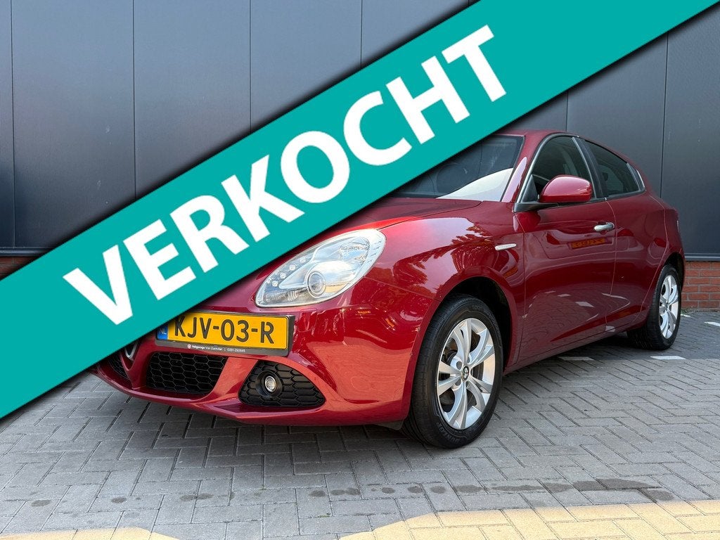 Alfa Romeo ALFA GIULIETTA 1.4 T Progression (12mnd BOVAG-gar, Auto's, Alfa Romeo, Gebruikt, Zwart, 4 cilinders, Bedrijf