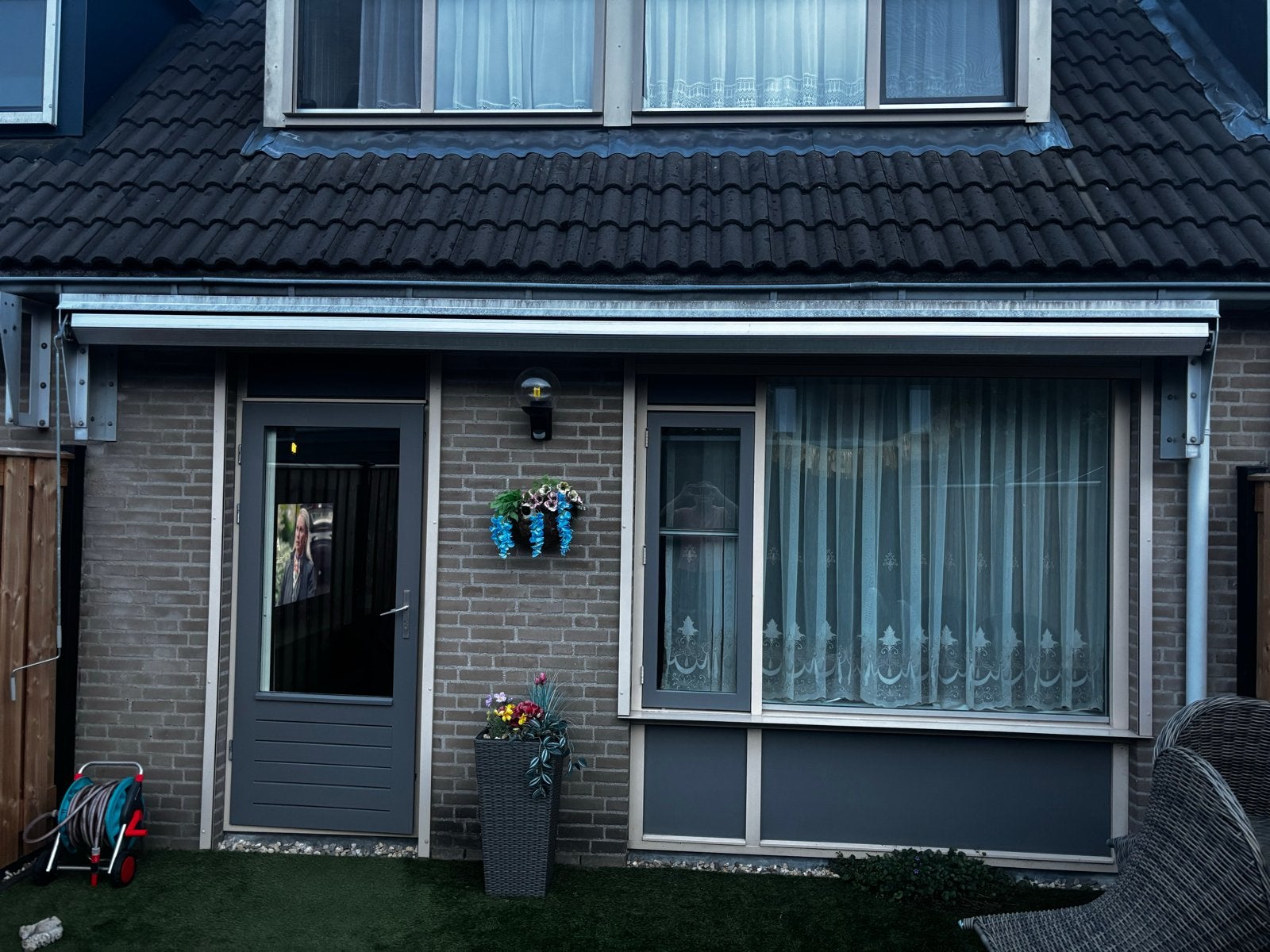 Knikarmscherm - Handbediend, Ophalen, Gebruikt, 450 cm of meer, 150 tot 300 cm