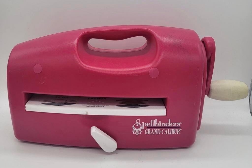 Spellbinders Grand Calibur Die Snij- en Embossingmachine, Ophalen of Verzenden, Gebruikt, Gereedschap of Toebehoren