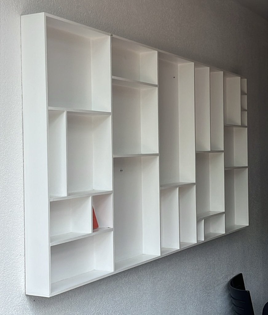 Grote letterbak (wit), Ophalen, Gebruikt, Hout, Decoratieobject