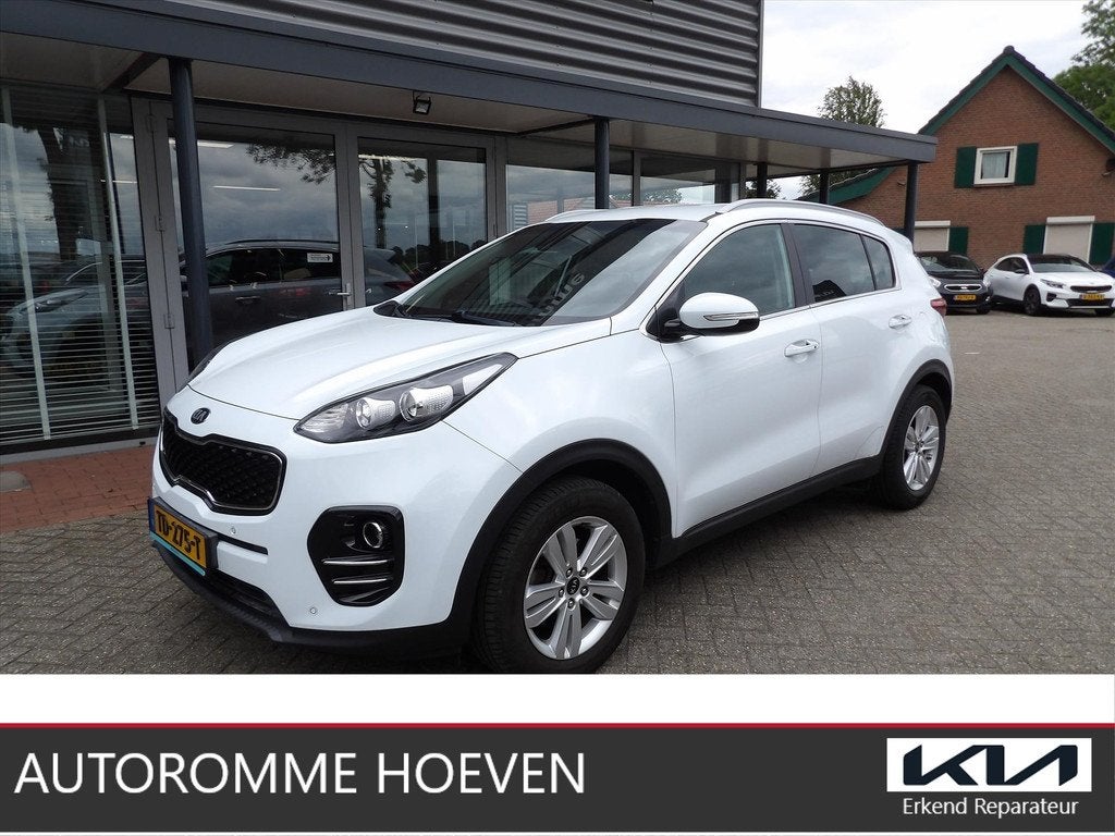 KIA Sportage 1.6 Design Edition Luxe leer stoel/stuur verw t, Auto's, Voorwielaandrijving, Gebruikt, 4 cilinders, SUV of Terreinwagen