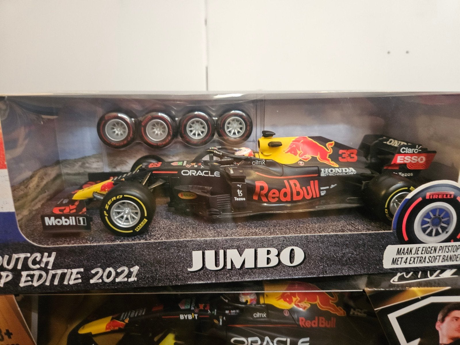 Max Verstappen Red Bull F1 2021 Jumbo Editie, Ophalen, Nieuw