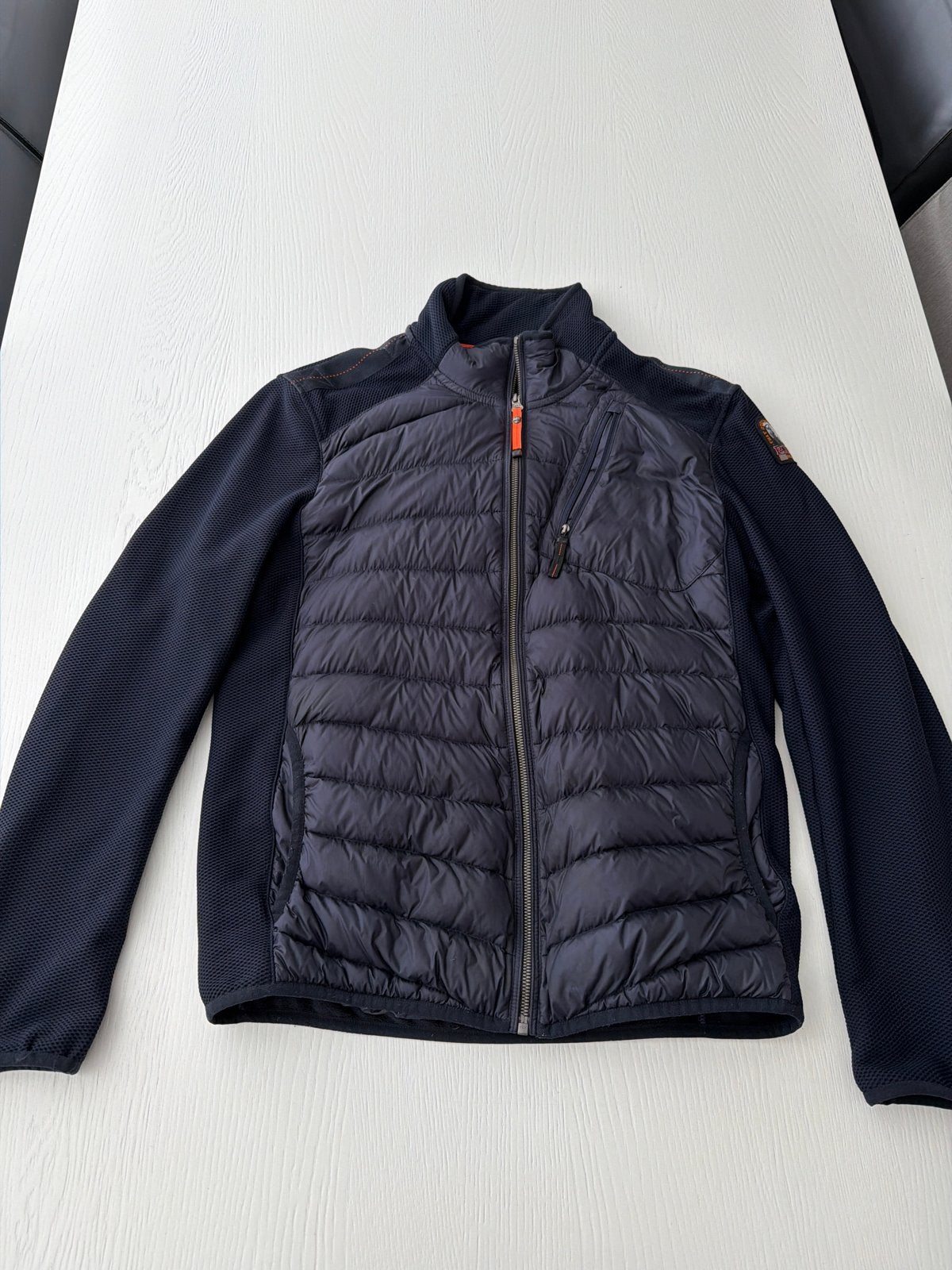 Parajumpers PJS Jas Heren - Donkerblauw, Kleding | Heren, Jassen | Zomer, Zo goed als nieuw, Maat 48/50 (M), Blauw, Ophalen of Verzenden