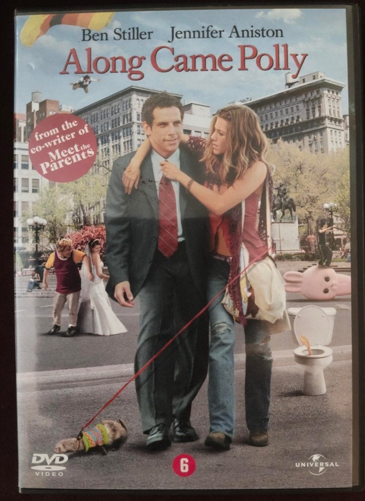 DVD A long came Polly, Vanaf 6 jaar, Ophalen of Verzenden, Zo goed als nieuw